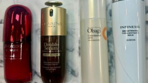 毛穴・日焼け・エイジングが気になる人へ。クラランス・アルビオン・SHISEIDO・オバジCの名品スキンケア4選【エディターの推しコスメ】 | Vogue Japan