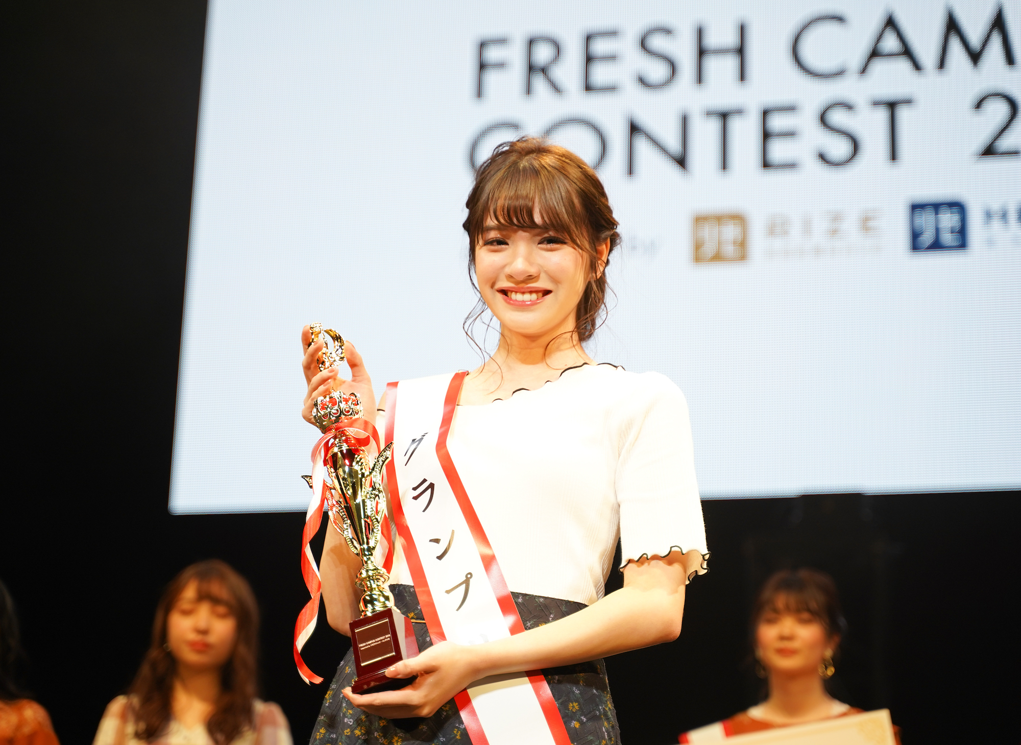 中川紅葉／「FRESH CAMPUS CONTEST 2019」グランプリ・準グランプリ（2019年11月17日）／撮影：ACTRESS PRESS編集部