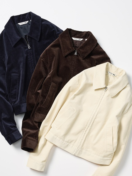 UNIQLO（ユニクロ）の「コーデュロイショートジャケット」