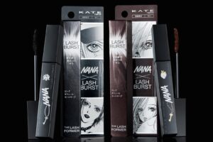 ケイト×漫画「NANA」限定ロングマスカラ、‟ナナとハチ”着想の蓮の花や苺をデザイン - ファッションプレス