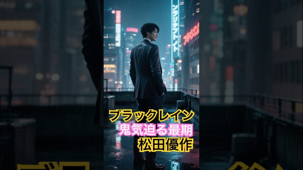 【ブラックレイン】松田優作の壮絶な撮影裏 【ブラックレイン】松田優作の壮絶な撮影裏