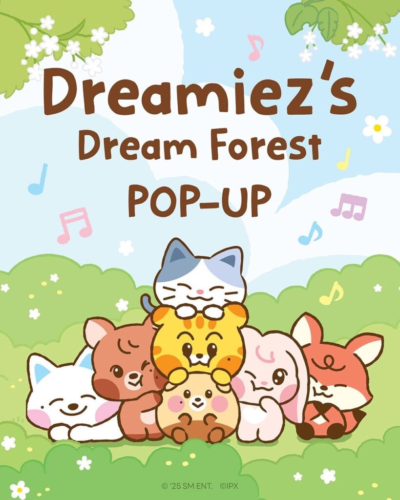 渋谷でNCT DREAMの公式コラボキャラクター「Dreamiez」のポップアップを開催 | LINE Friends Japan株式会社のプレスリリース
