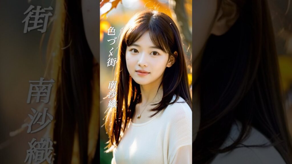 【色づく街】  南沙織  #歌謡曲  #色づく街  #南沙織  shorts  #響TV