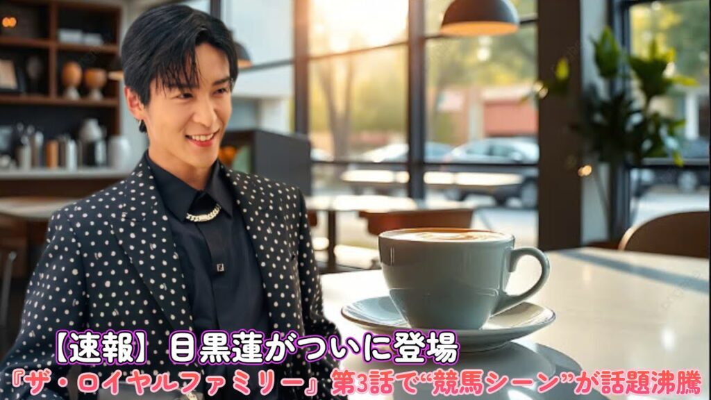 【速報】目黒蓮がついに登場!『ザ・ロイヤルファミリー』第3話で“競馬シーン”が話題沸騰! 【速報】目黒蓮がついに登場!『ザ・ロイヤルファミリー』第3話で“競馬シーン”が話題沸騰!