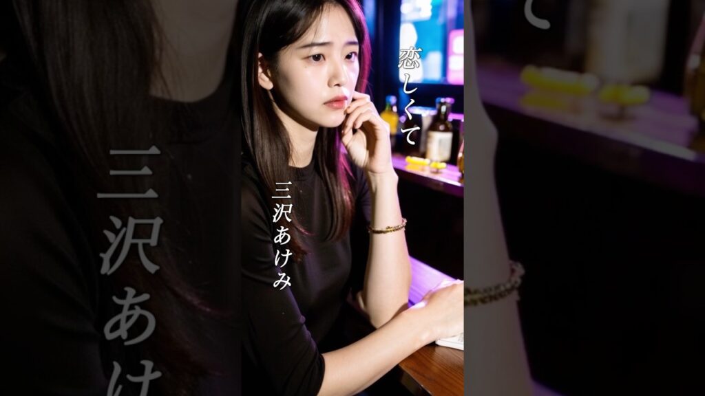 【恋しくて】  三沢あけみ  #sora2  #演歌  #恋しくて  #三沢あけみ  #shorts  #響TV