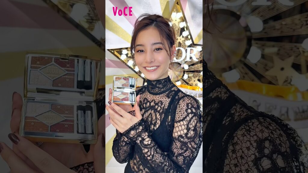 ディオール ホリデー撮影後の#新木優子 さんをキャッチ🎤💗 #新作コスメ #diorholiday #diorbeauty