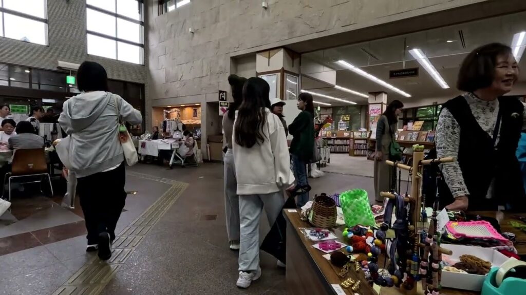 鶴ヶ島図書館祭りに参加してきました　いけちゃんの動画の玉手箱