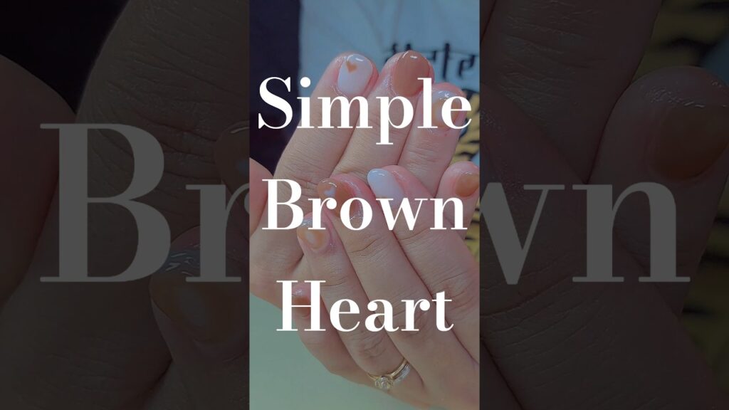 #ブラウンネイル#シンプルネイル#秋ネイル#韓国ネイル#ワンカラーネイル#オフィスネイル #ショートネイル#乳白色ネイル#大人ネイル#うるま市石川