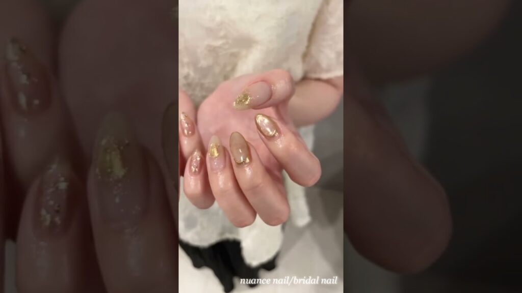 nuance nail / bridal nail