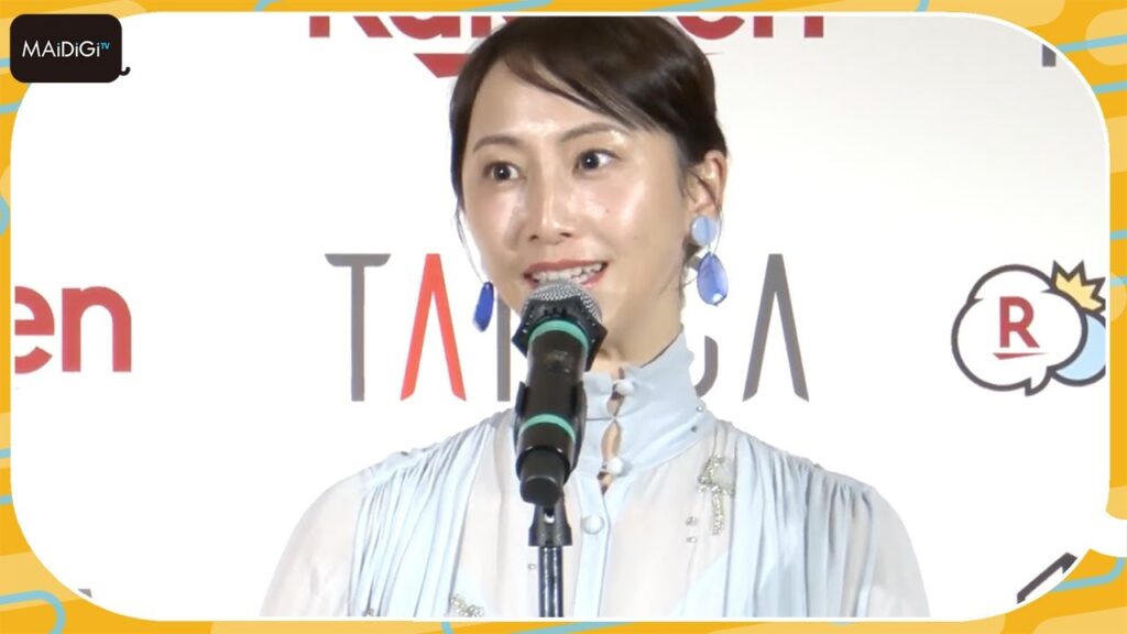 松井玲奈「楽しいマンガに出会えてうれしかった」　「国際縦読みコミックコンテスト」授賞式でプレゼンター務める