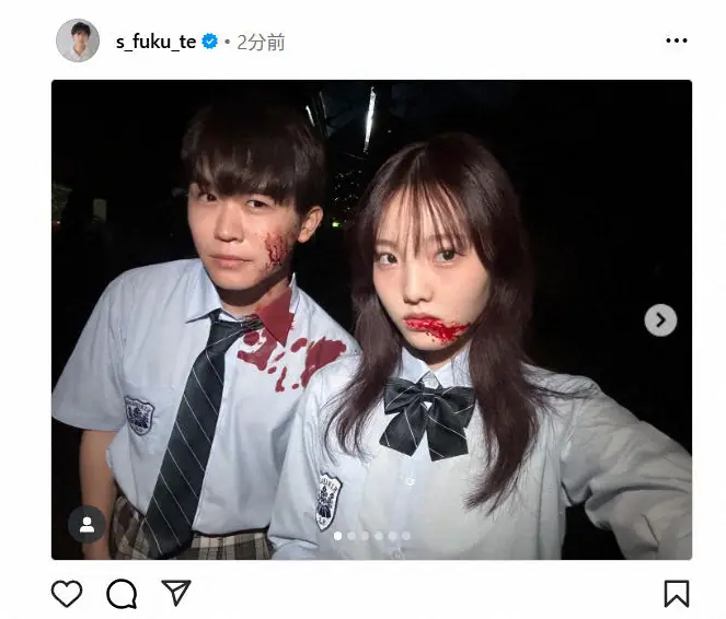 鈴木福　映画で共演したアスリートとの“血みどろショット”公開「2人でのシーンも多かったですね～」 - スポニチ Sponichi Annex 芸能