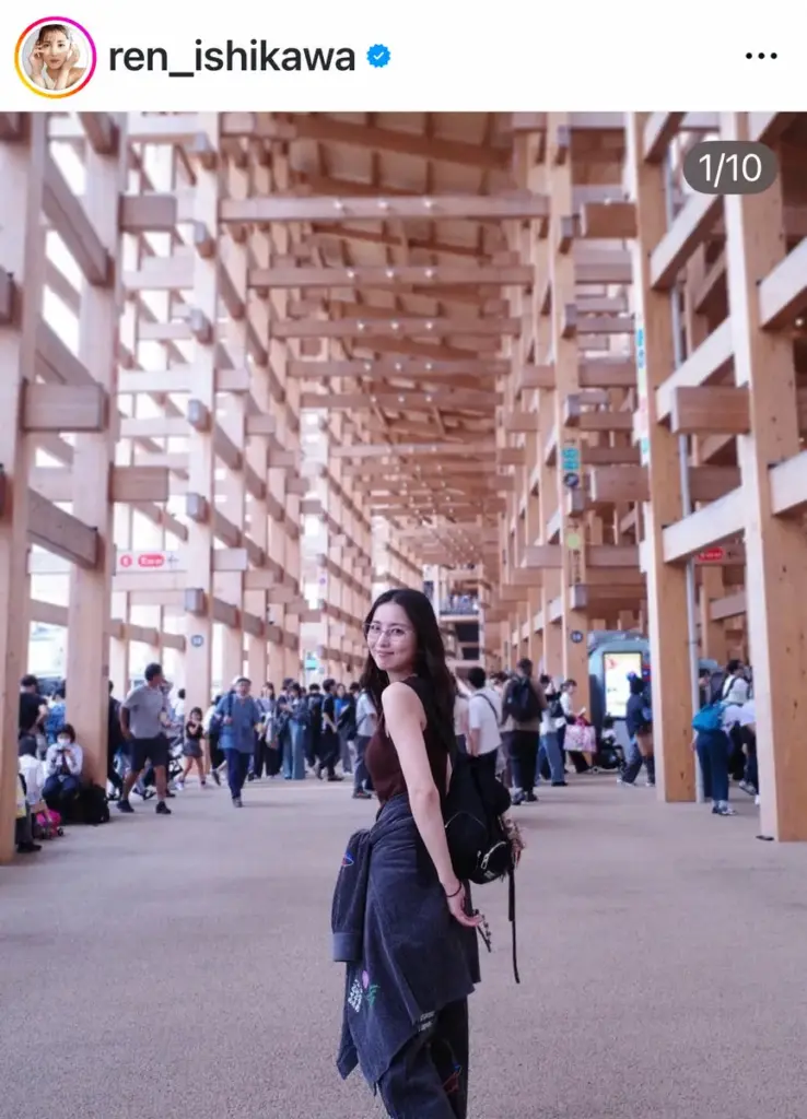 石川恋　「弾丸で4時間ほどしか滞在できなかったけど」駆け込み万博S披露「お綺麗」「うらやましい」 - スポニチ Sponichi Annex 芸能