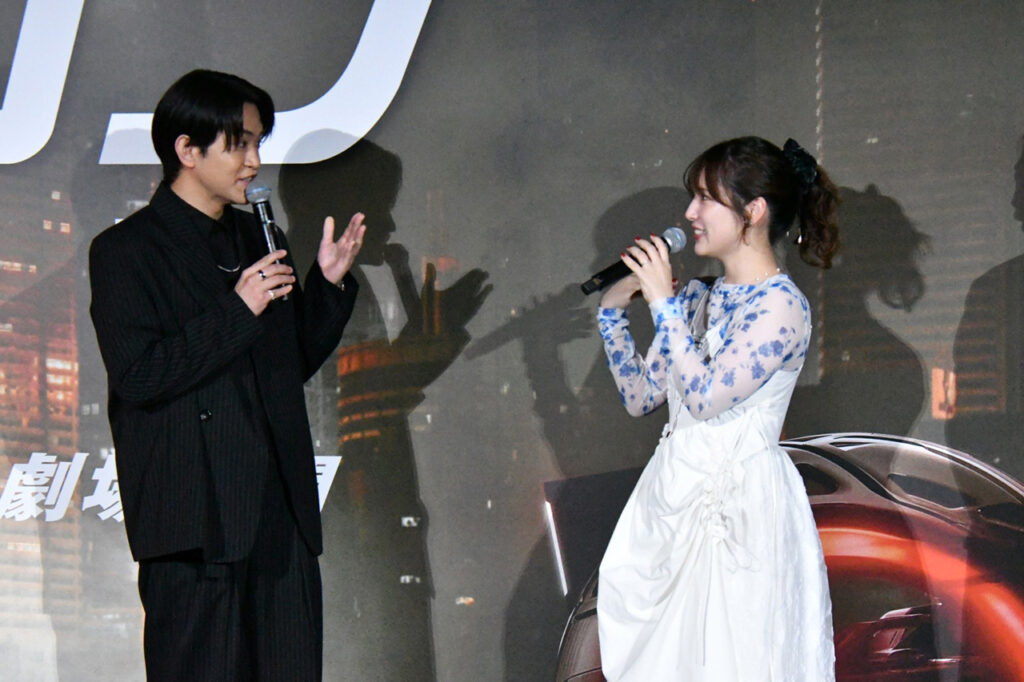 石川界人「非常に可愛らしい」瞬間？『トロン：アレス』JPプレミア ダンディ坂野強制退場から復活1