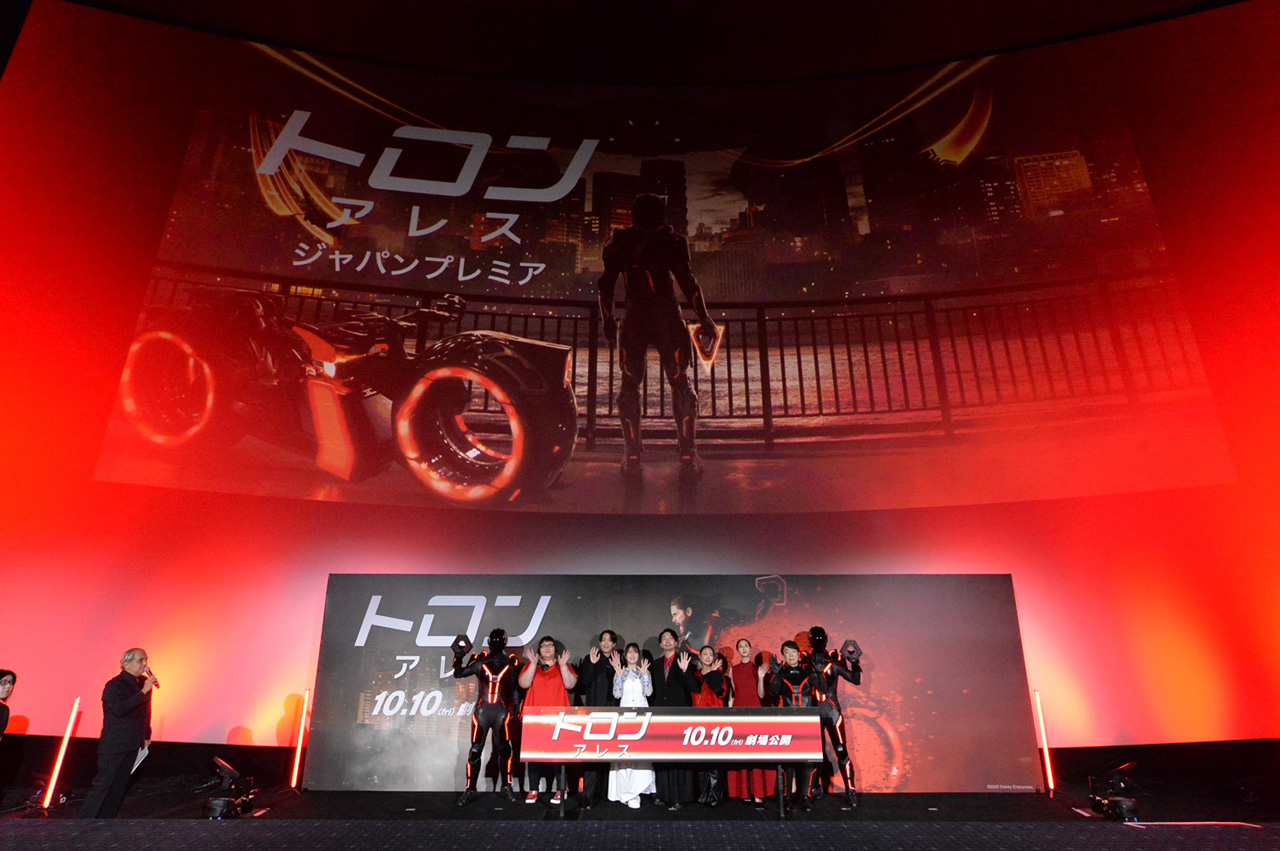 石川界人「非常に可愛らしい」瞬間？『トロン：アレス』JPプレミア ダンディ坂野強制退場から復活3