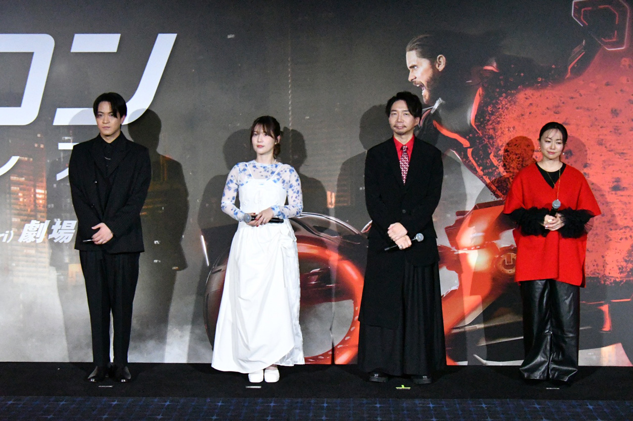 石川界人「非常に可愛らしい」瞬間？『トロン：アレス』JPプレミア ダンディ坂野強制退場から復活4