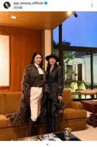 大政絢「温かく、知性にあふれる」大物女優とのゴージャスショット公開に「素敵」と反響！ - スポニチ Sponichi Annex 芸能