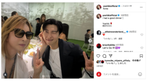 YOSHIKI、Instagram投稿が世界で話題に　BTSやBLACKPINKと交流　Frieze Seoulで際立つ存在感 | YOSHIKI PR事務局のプレスリリース