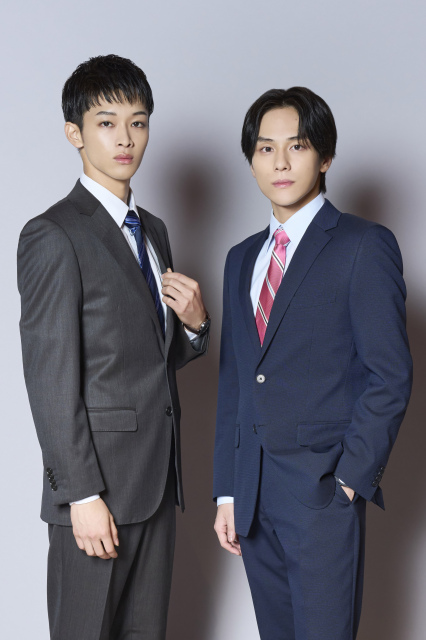 『プロパガンダゲーム』でW主演を務める(左から)松本怜生、山下幸輝(C)「プロパガンダゲーム」製作委員会・MBS