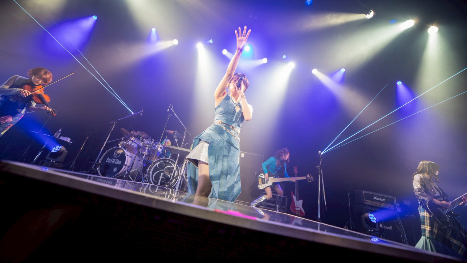 【ライブレポート】East Of Eden、ドラマ連動ライブ＜PURPLE ROSE Session＞で見せた、強さと優しさの融合