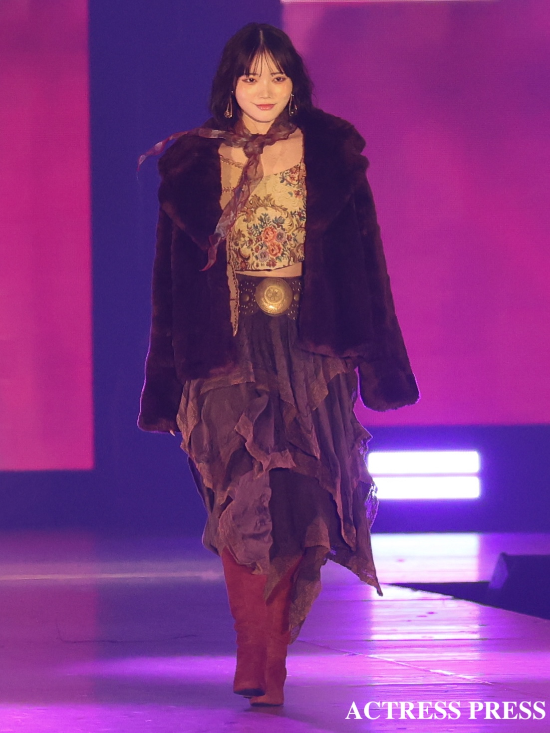真鍋凪咲（CUTIE STREET）/ GirlsAward（ガールズアワード）2025年10月18日. 撮影：ACTRESS PRESS
