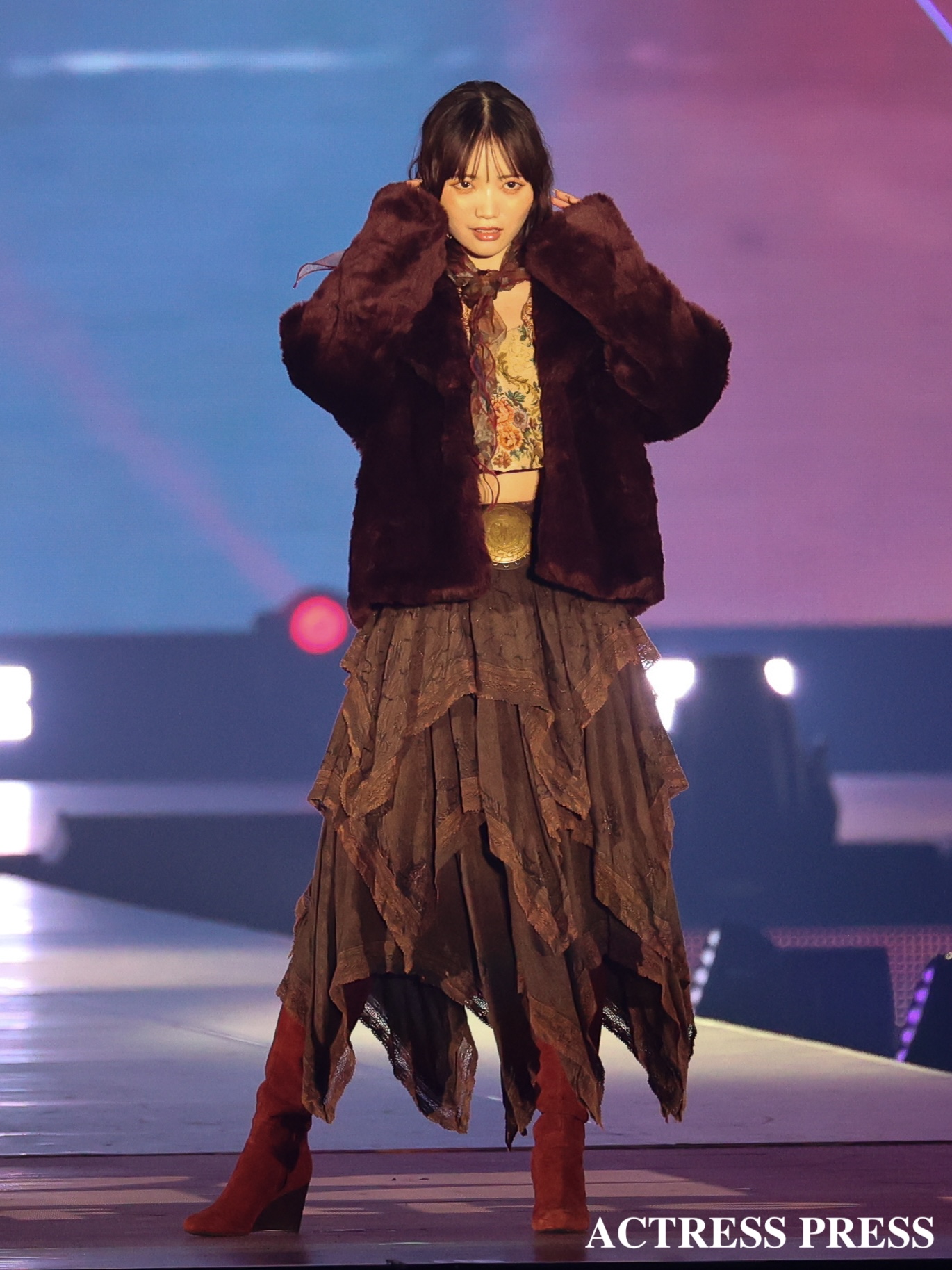 真鍋凪咲（CUTIE STREET）/ GirlsAward（ガールズアワード）2025年10月18日. 撮影：ACTRESS PRESS