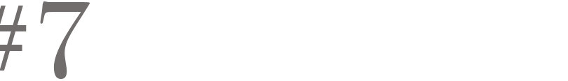 ＃7