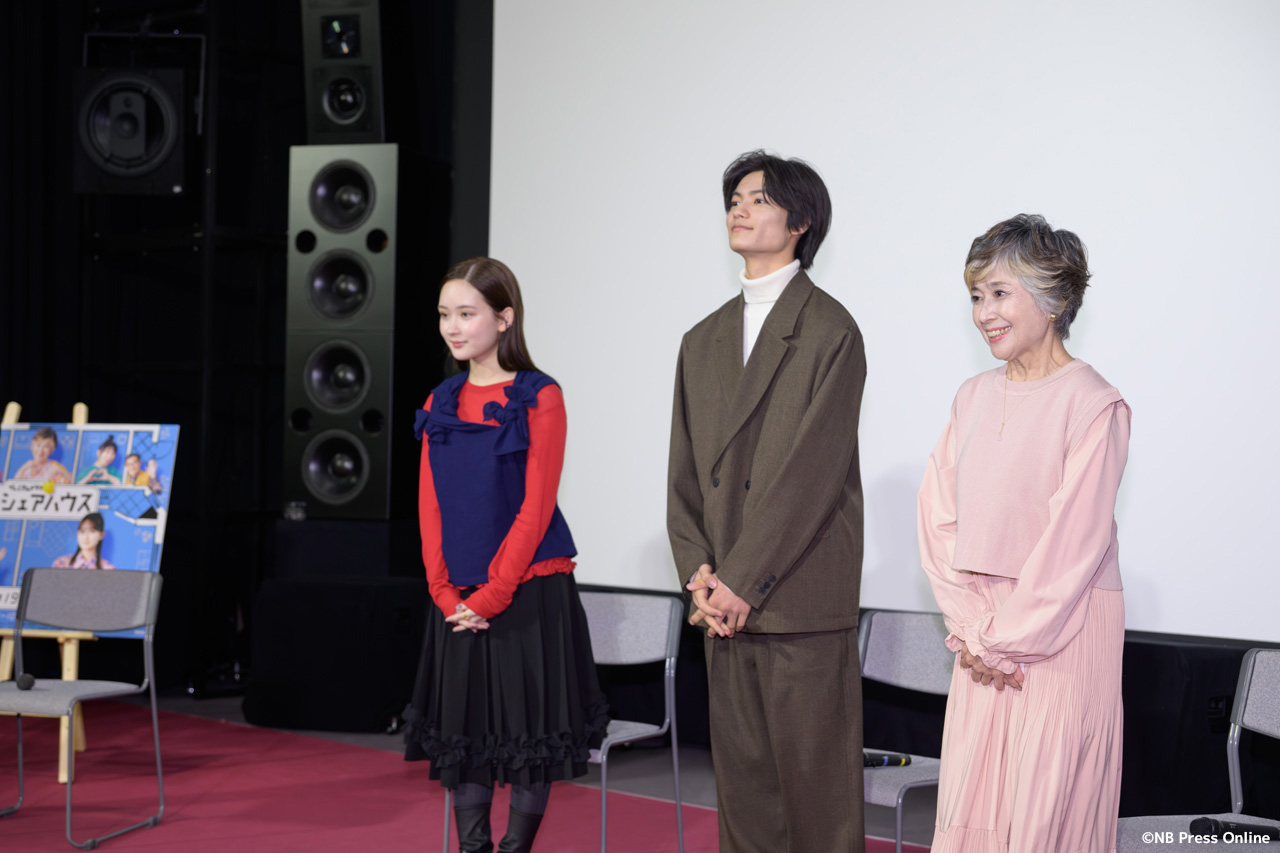 プレミアムドラマ『終活シェアハウス』合同取材会