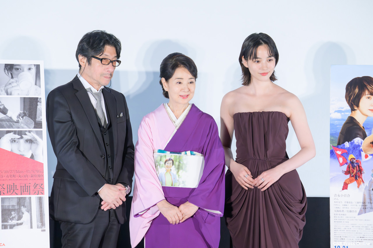 映画『てっぺんの向こうにあなたがいる』第38回東京国際映画祭オープニング上映舞台挨拶