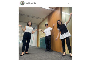 青木源太アナ【写真：インスタグラム(@aoki.genta)より】