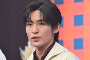 イベントに登壇したSnow Manの目黒蓮【写真：ENCOUNT編集部】