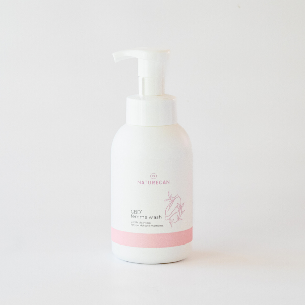 CBD配合の濃密泡フェムケアソープ「CBD femme wash（フェムウォッシュ）」が新発売！やさしい泡で叶える、心と体に寄り添う毎日のセルフケア｜Naturecan | 美ST ONLINE