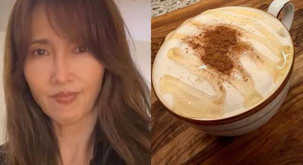 【工藤静香】フォームミルクで自家製カフェ「ばばちゃんに 楽しそうだなと思って用意したのだけど あまりにも良くて自分の分も！」|au Webポータル芸能ニュース