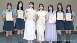 【エンタメ取材現場】平嶋夏海 佐々木優佳里 兒玉遥 Rain Tree綾瀬ことり、百瀬紗菜ら アイドルと一緒に地域を活性化 内閣府「地方創生2.0」モデル事業「公民連携推進大使」記者発表会