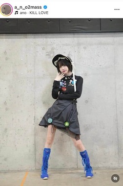あのちゃんのインスタグラム（＠a_n_o2mass）より