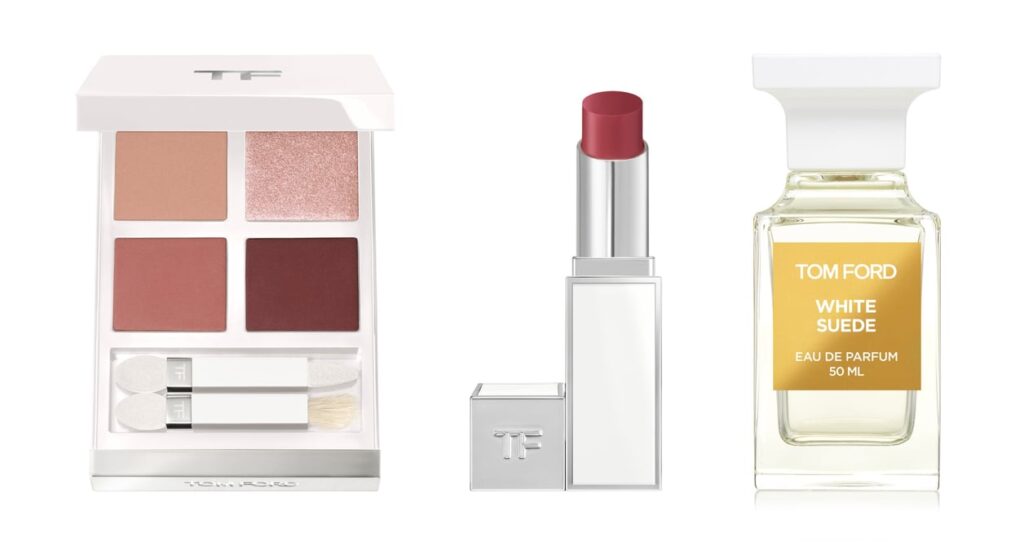 【2025年クリスマスコフレ】トム フォード ビューティ：フレグランス「ホワイト スエード」に着想