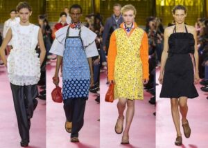 ミュウミュウの2026年春夏コレクションの主役は「エプロン」 | marie claire [マリ･クレール]