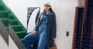 全身に同じ素材を取り入れるならバランス感を重視！【デニム＆コーデュロイ】が主役のNYレディスタイル | ViVi