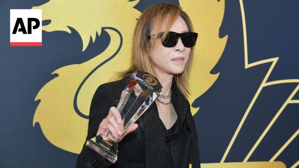 Yoshiki honored at Asian Hall of Fame Yoshiki honored at Asian Hall of Fame