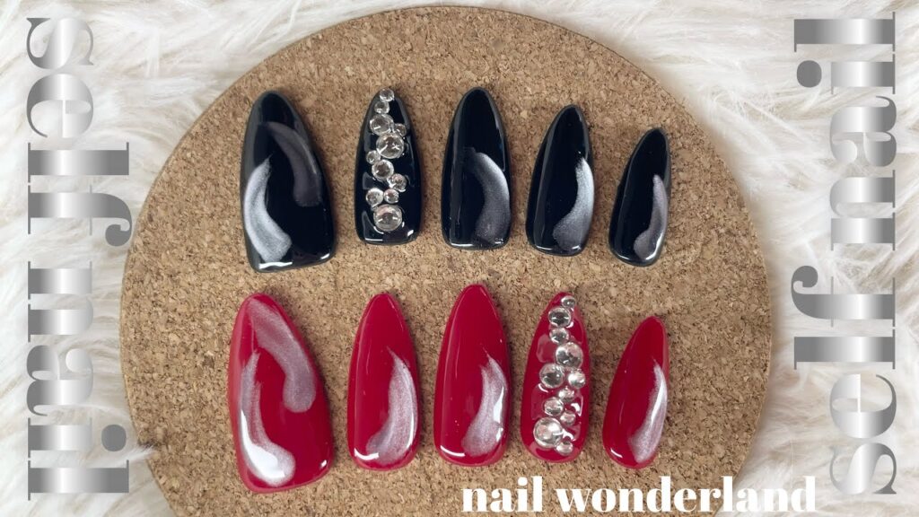 【セルフネイル】シンプルで可愛い秋🍂冬☃️ネイル💅/ASMR