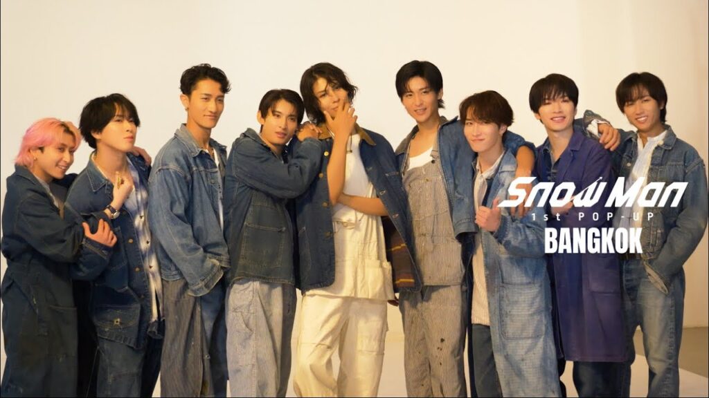 Snow Man 1st POP-UP - Behind The Scenes / BANGKOK #3 -