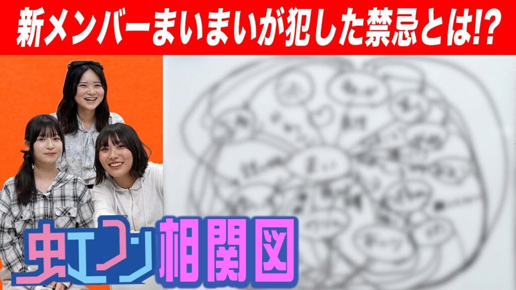 【虹コン相関図】虹コンメンバー内の知られざる交友関係が明らかに！