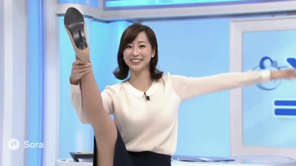 美しすぎるアナウンサーがY字バランス&逆立ちチャレンジ! 美しすぎるアナウンサーがY字バランス&逆立ちチャレンジ!