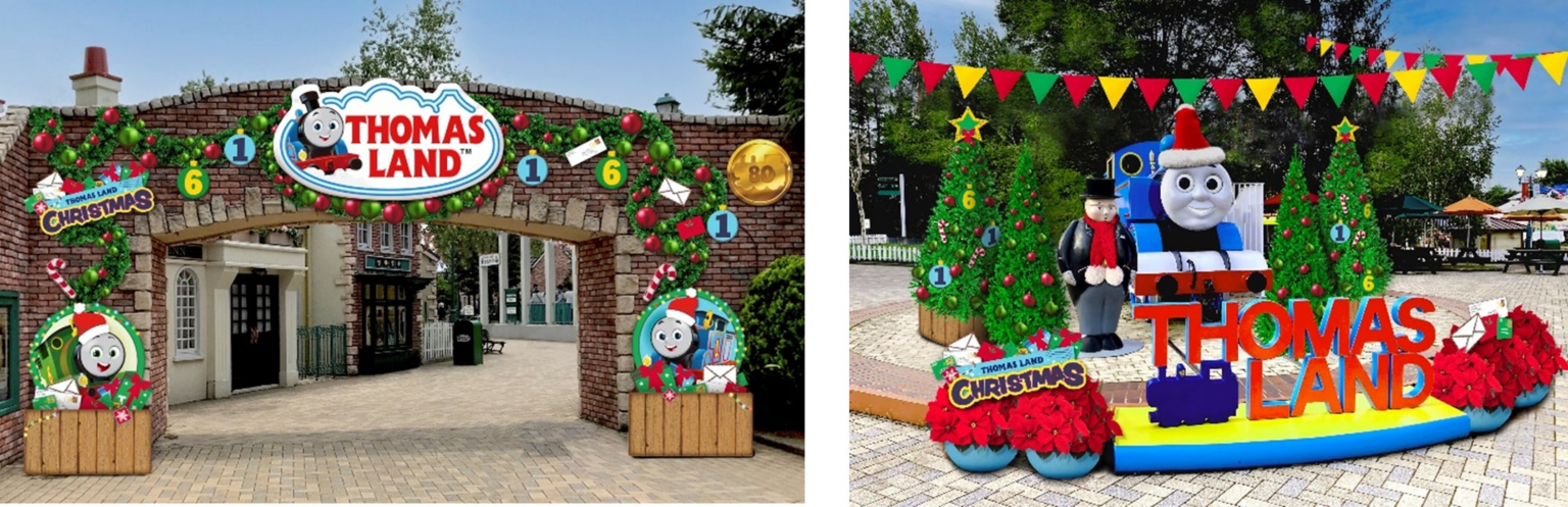 映画「きかんしゃトーマス サンタをさがせ！パーシーのクリスマス急行」公開記念トーマスランド クリスマス2025 | 富士急行株式会社のプレスリリース