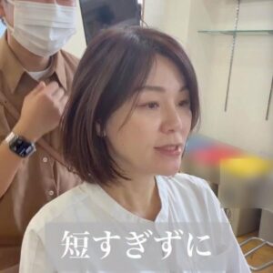 「若々しくなる感じがいい」と希望した女性が“綺麗なシルエット”に！「すごく素敵！」と反響 仕上がりに「大満足です」とにっこり笑顔！ | LIMO | くらしとお金の経済メディア