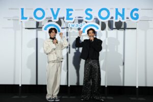 ついに“LOVE SONG”が完成！ 森崎ウィン＆向井康二、映画『（LOVE SONG）』舞台挨拶レポート。 | タイニュース・クロスボンバー（X-bomber Thailand）