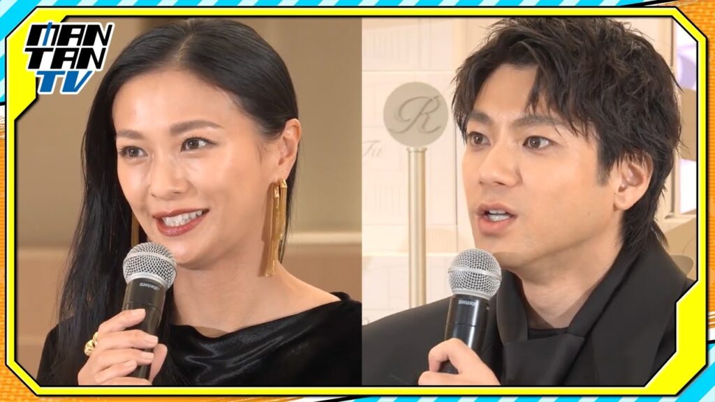 山田裕貴「人生初のテープカット」と歓喜　榮倉奈々と「ReFa GINZA」オープニングセレモニーに登場