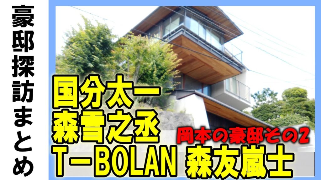 国分太一（TOKIO）・内野聖陽（俳優）・テリー伊藤・ユーミン（荒井由実）・森雪之丞（作曲家）・渡辺宜嗣（元テレ朝）・ヤナセ伝説の営業マン豪邸・SMAP初期の貴重映像など #不動産投資 #高級住宅街