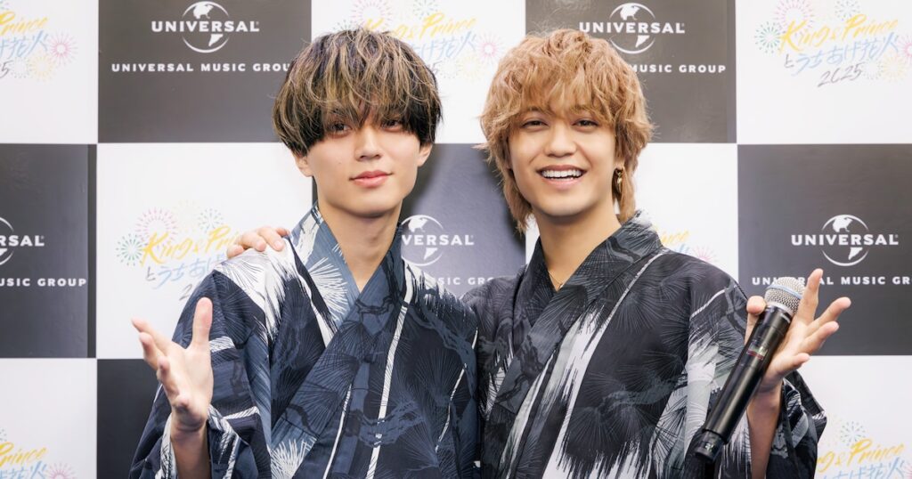 King & Prince「うちあげ花火」で実感した楽曲を愛し守る覚悟、髙橋のイメチェンに永瀬「くー！」（会見レポート） - 音楽ナタリー