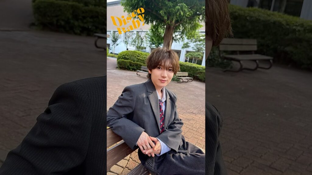 ちょっと照れてる？🤭#七五三掛龍也 #Shime #DiscoBaby #stravelers #TravisJapan