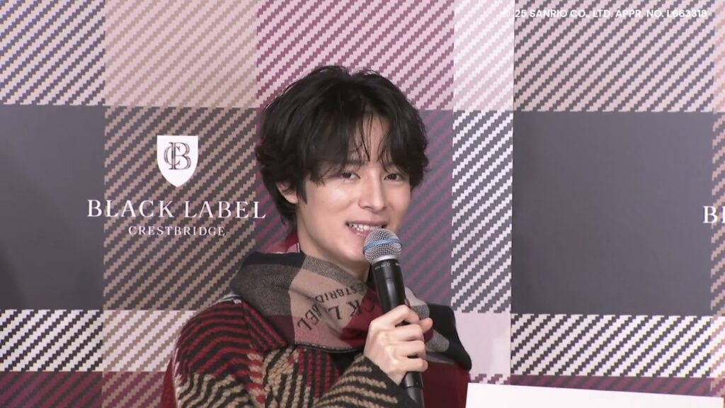 塩野瑛久「キティちゃんにマフラーを巻いてもらえるなんて、日本人初かも？」 「CB CHECK MARKET」 オープニング記念イベントに登壇